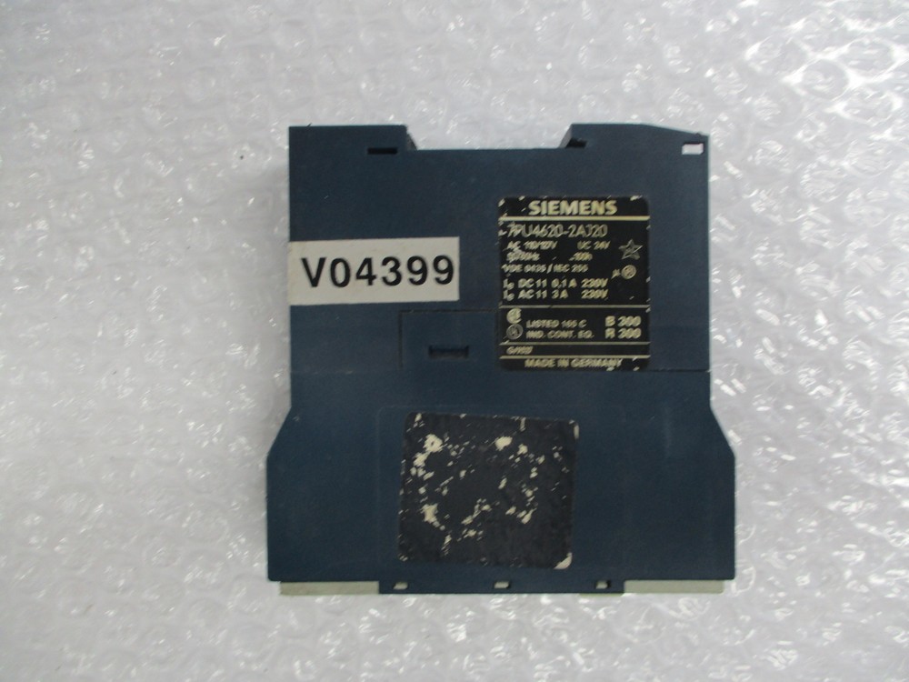 SIEMENS 7PU4620-2AJ20 TIME DELAY RELAY UNMP