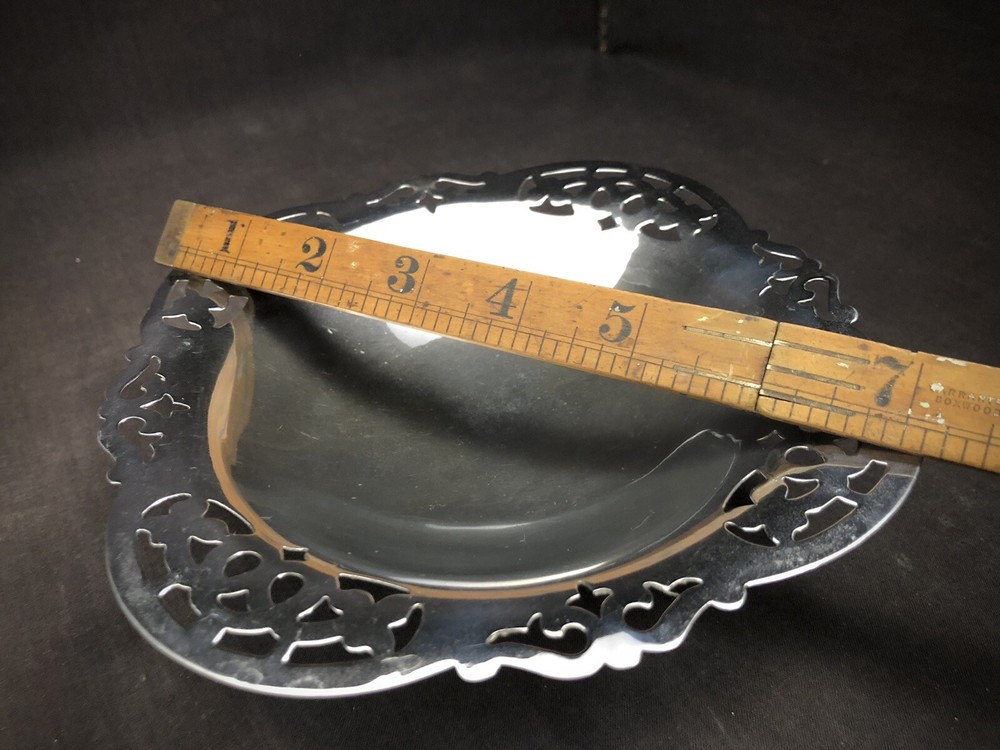 Silver Plated Dish, By B.S.C
