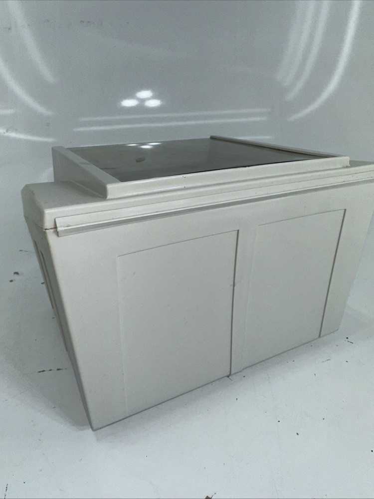 Fellowes White Workstation Multi-Media Floppy Disk Diskette Tray, Model 90111