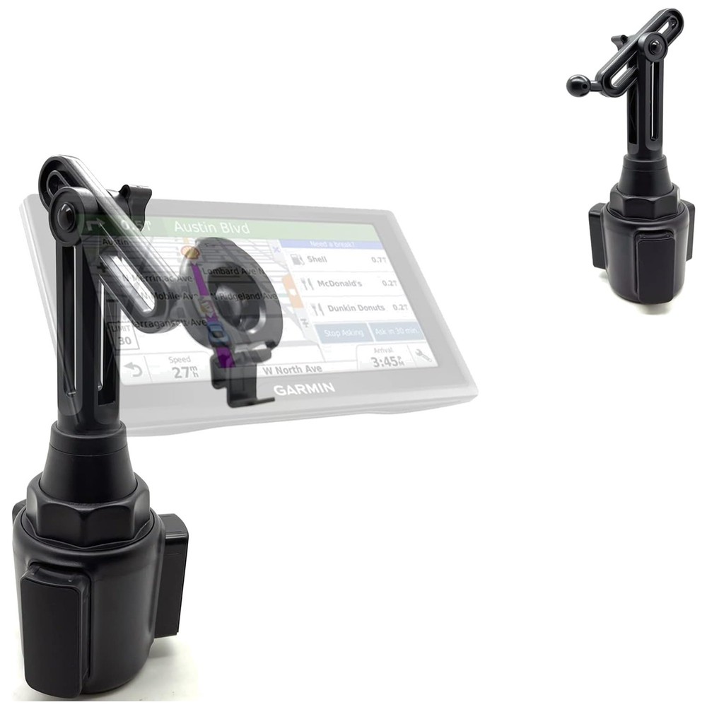 Universal Expandable Height Adjustable Cup Holder Mount for Garmin DriveSmart