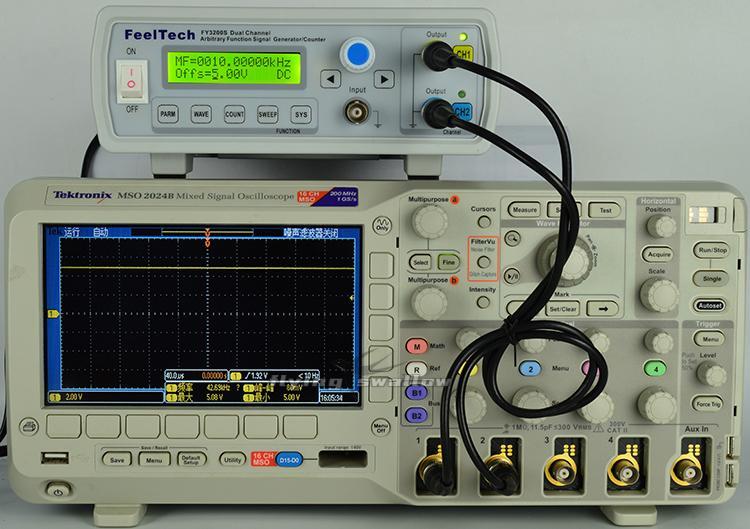 FY3225S 25MHz Dual-Channel Arbitrary Waveform DDS Function Signal Generator New
