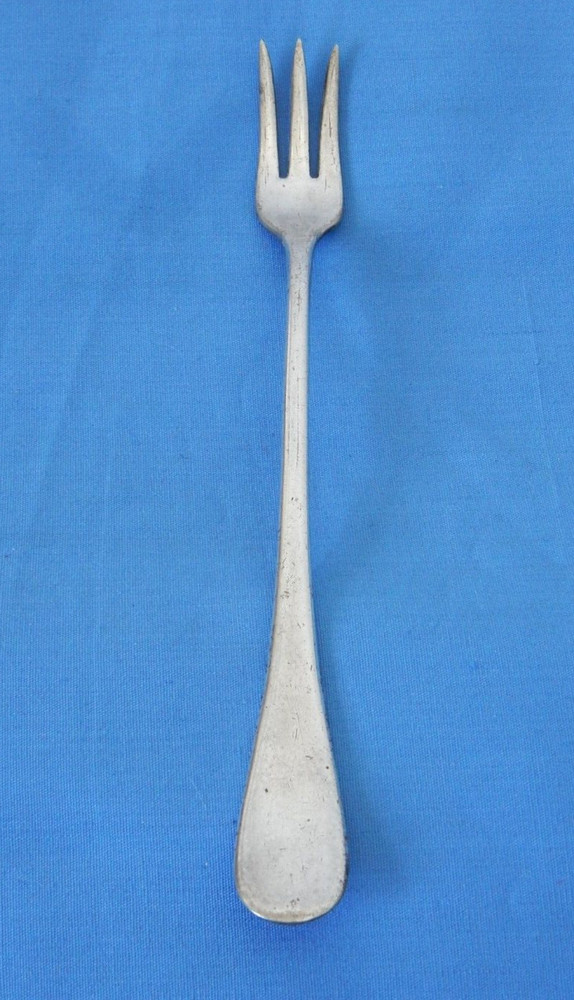 AA Frischman Rest Supply  Silverplate Cocktail Seafood Fork Windsor Pattern