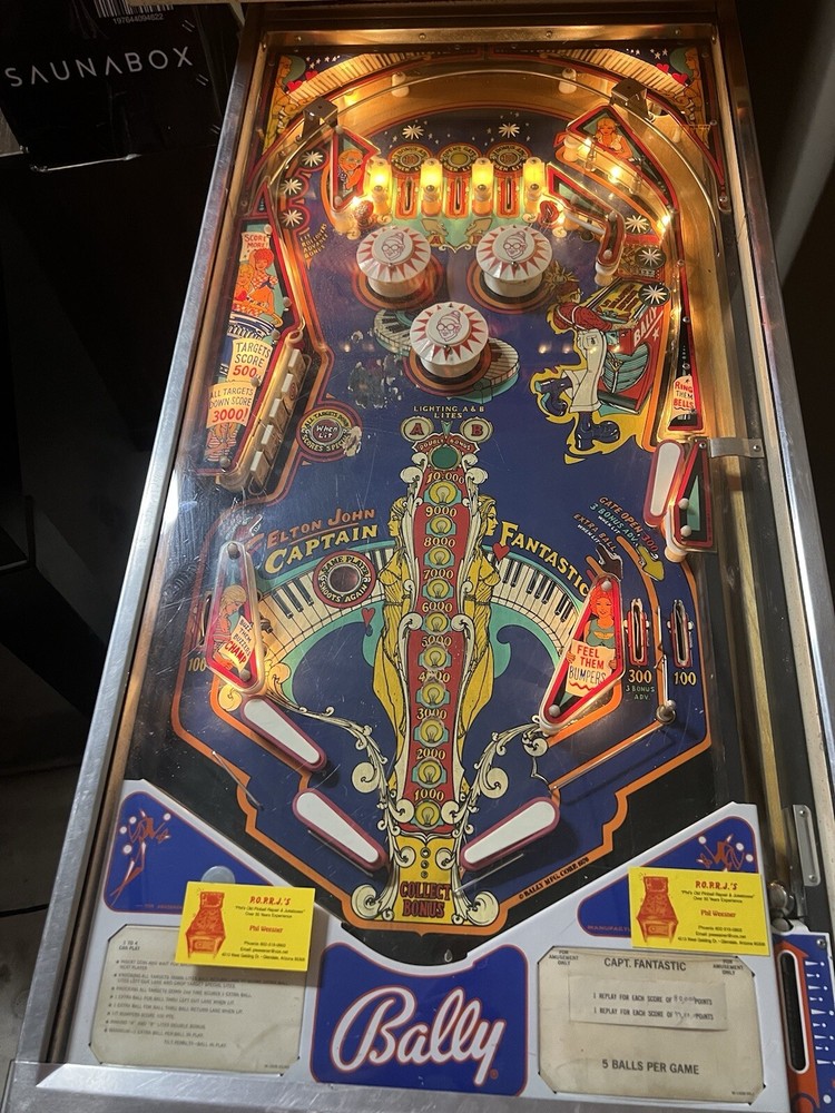 pinball machines for sale