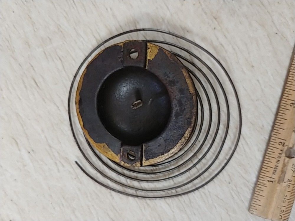 INGRAHAM PARLOR CLOCK COIL STRIKE GONG
