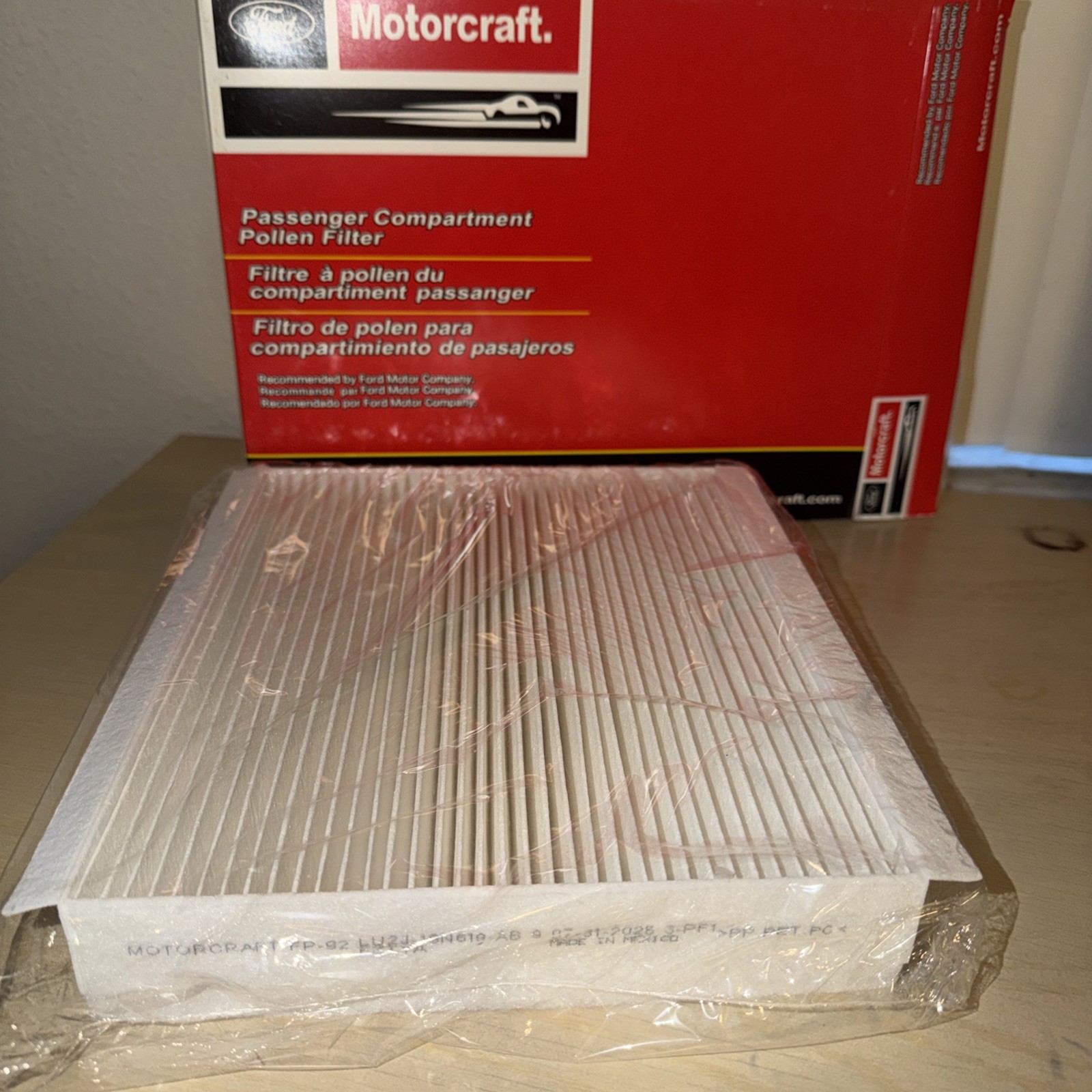 Genuine OEM Motorcraft FP92 FP79 Cabin Air Filter Ford KL3Z19N619AA