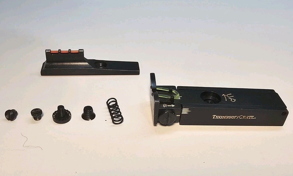 T/C Black Diamond Muzzleloader Sight Set With Screws (9)