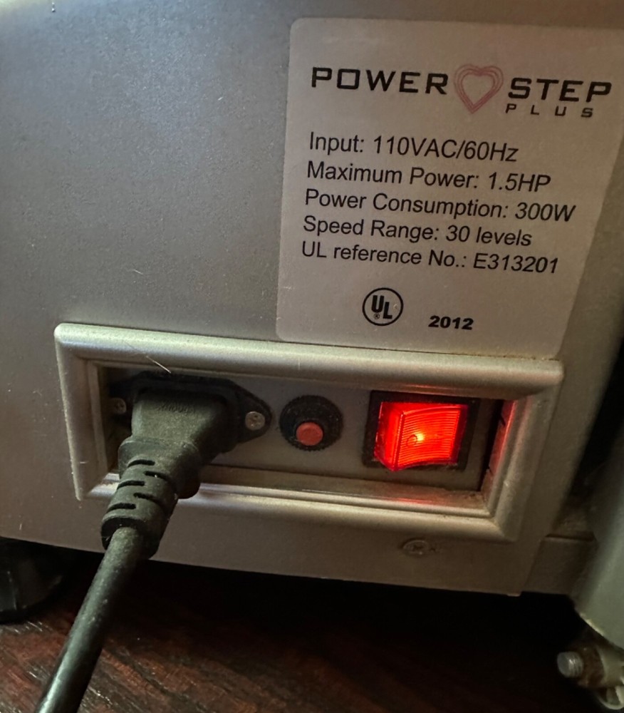 POWER STEP PLUS Whole Body Vibration Cellulite Reduce Exercise Platform Machine