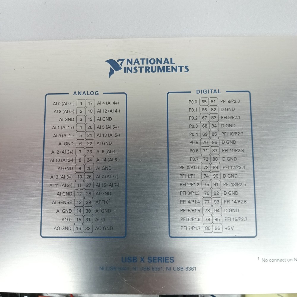 National Instruments USB-6341 X-Series Multifunction DAQ