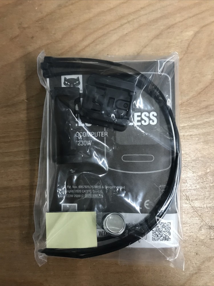 CatEye Velo Wireless Bike Computer, Black