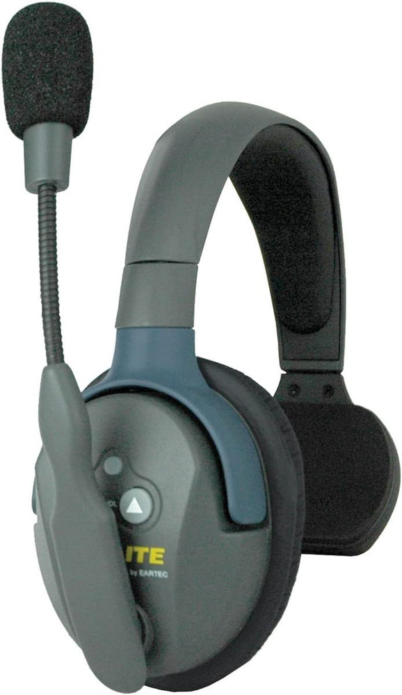 UL2S Ultralite 2-Person System, Includes Single-Ear Master Headset and Single-Ea
