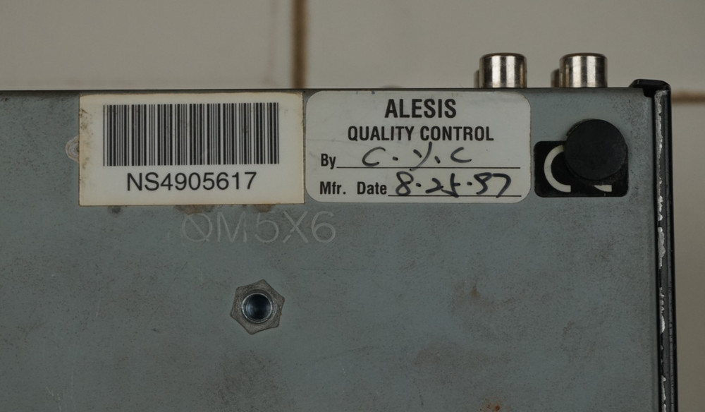 Alesis NanoSynth MIDI 64 Voice Multitimbral Synthesizer Module Interface Tested