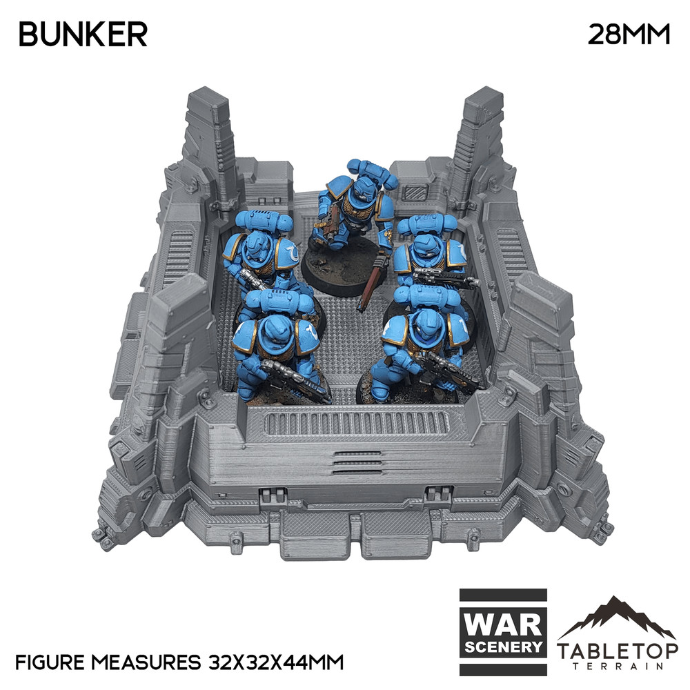 Bunker - Chapters Headquarter - Grimdark Gothic Wargaming Tabletop