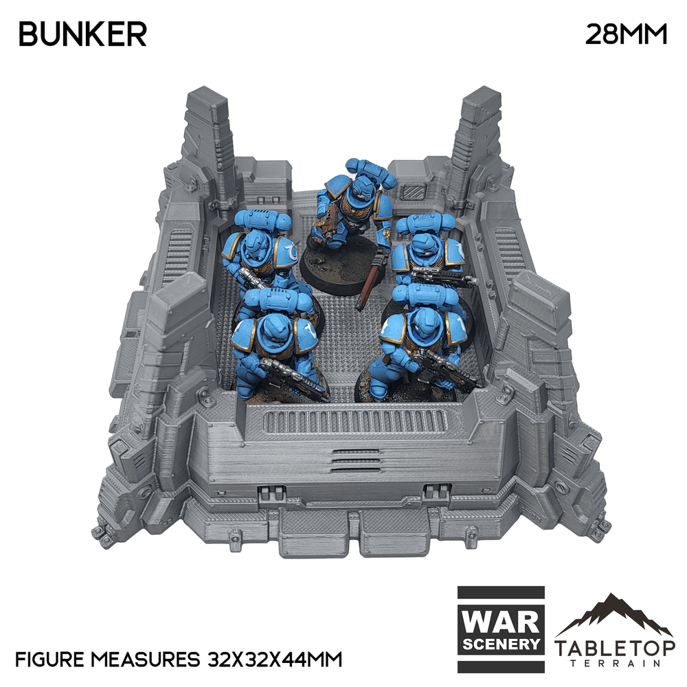 Bunker - Chapters Headquarter - Grimdark Gothic Wargaming Tabletop