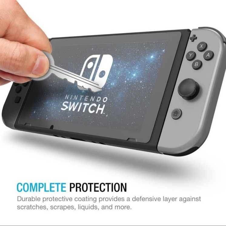 Nintendo Switch Screen Protector 3-Pack 2017 Docking Compatible Clear NIP Sealed