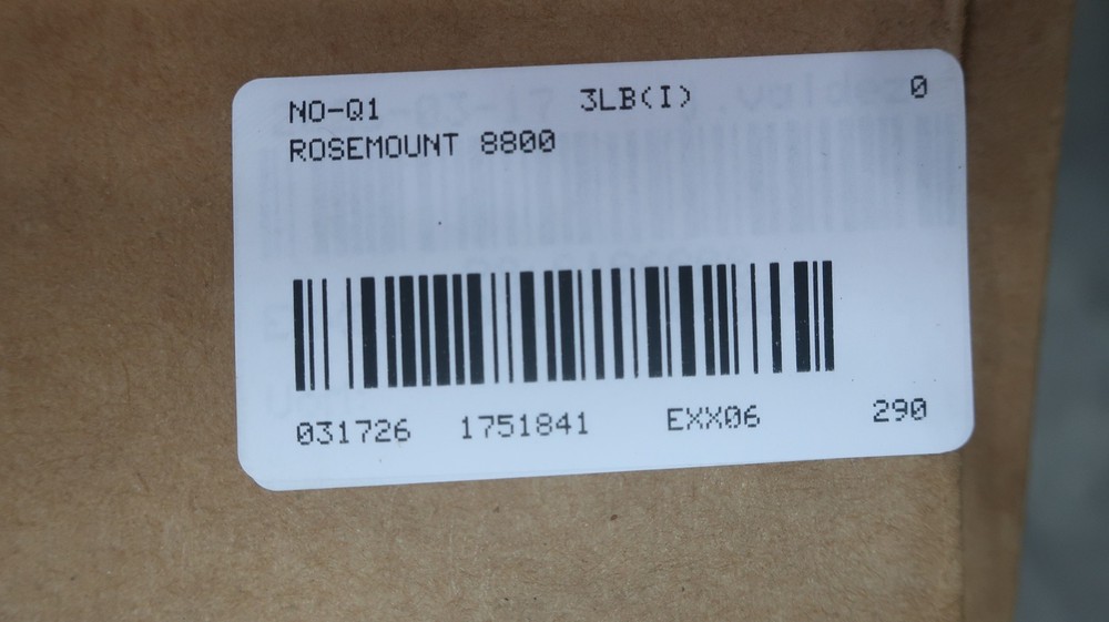 Rosemount 8800-5107-4551 Vortex Flow Meter