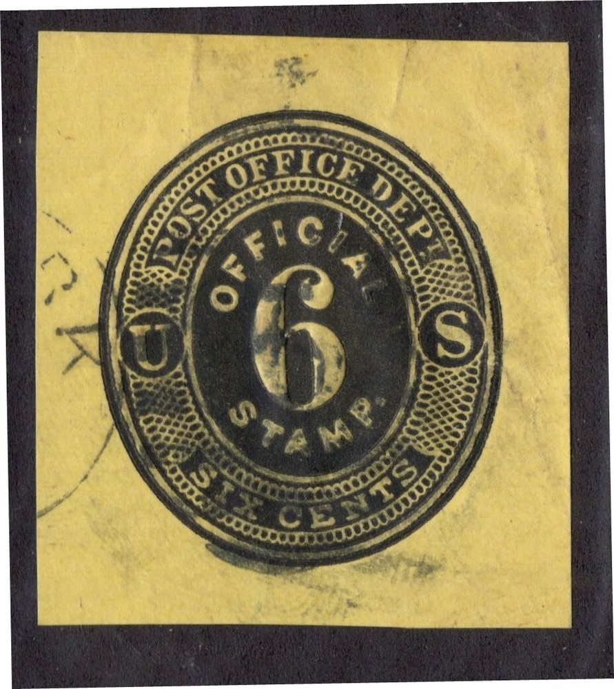 U.S. - U04 - EXTRA FINE - Full offset on the back - Used