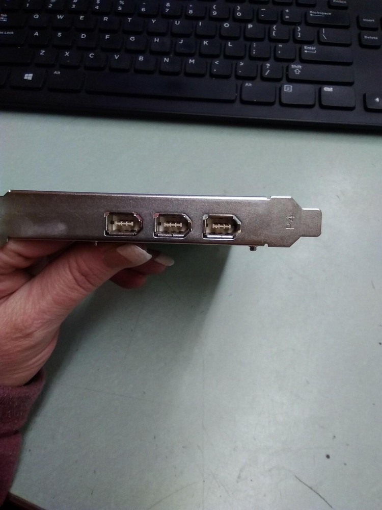 FIREWIRE IEEE 1394 3 PORT FIRE WIRE CONTROLLER CARD FOR PC