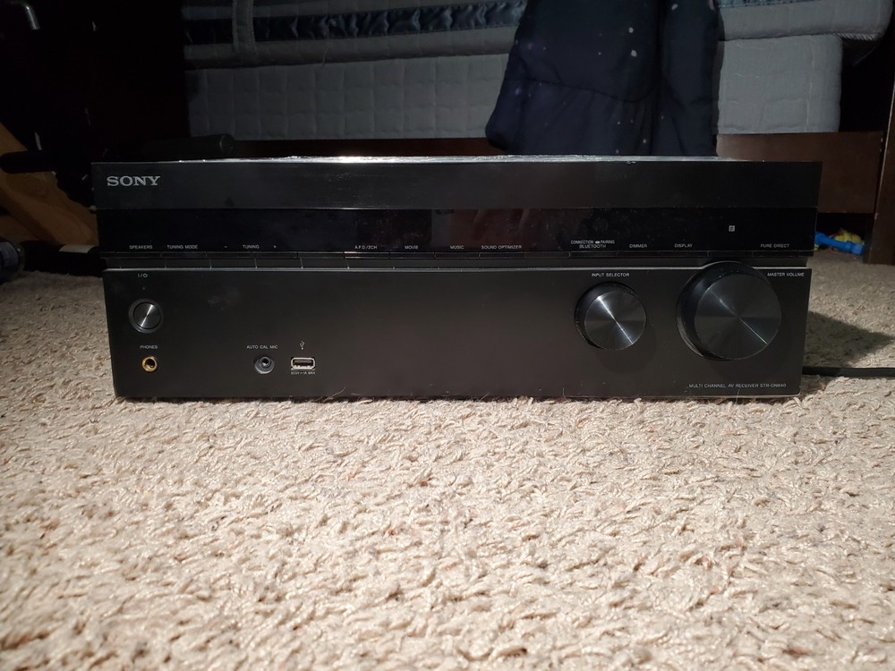 Sony STR- DN840 7.2 Multi-Channel AV Receiver, READ