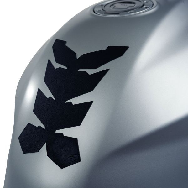 Mantis Low fuel tank sticker