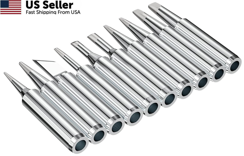 10 Pcs 900M Soldering Iron Tips, Replacement Compatible with...