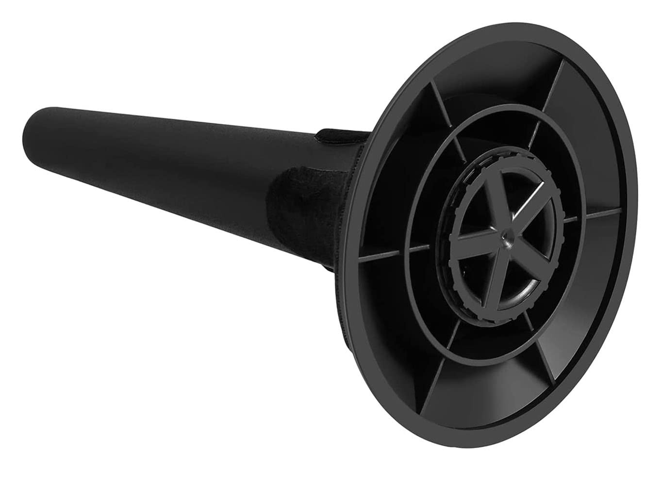 Jiayouy Portable Trumpet Stand Holder Metal 5 Leg Foldable black