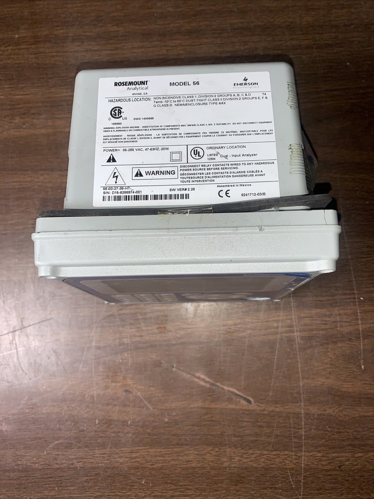 OSEMOUNT EMERSON MODEL 56 DUAL CHANNEL TRANSMITTER