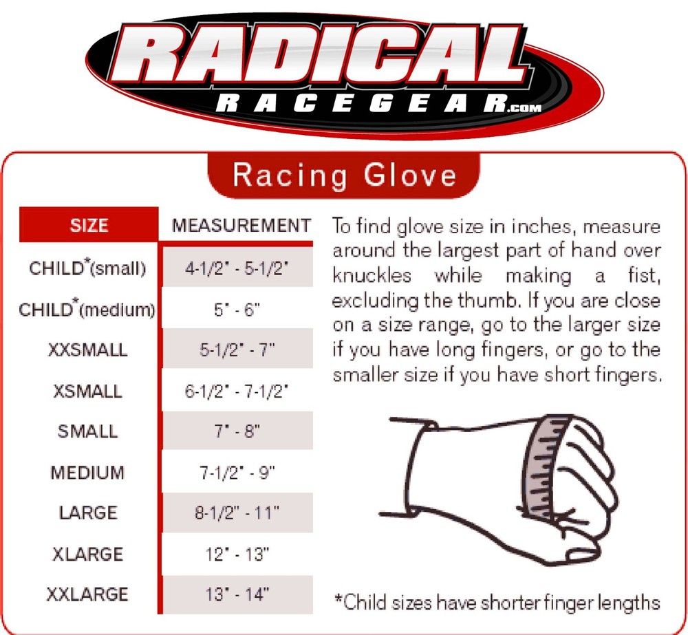 Racing Gloves SFI 3.3/5 Double Layer Large