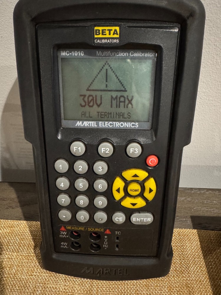 BETA Martel Electronics MC-1010 Multifunction Calibrator - B - For parts only