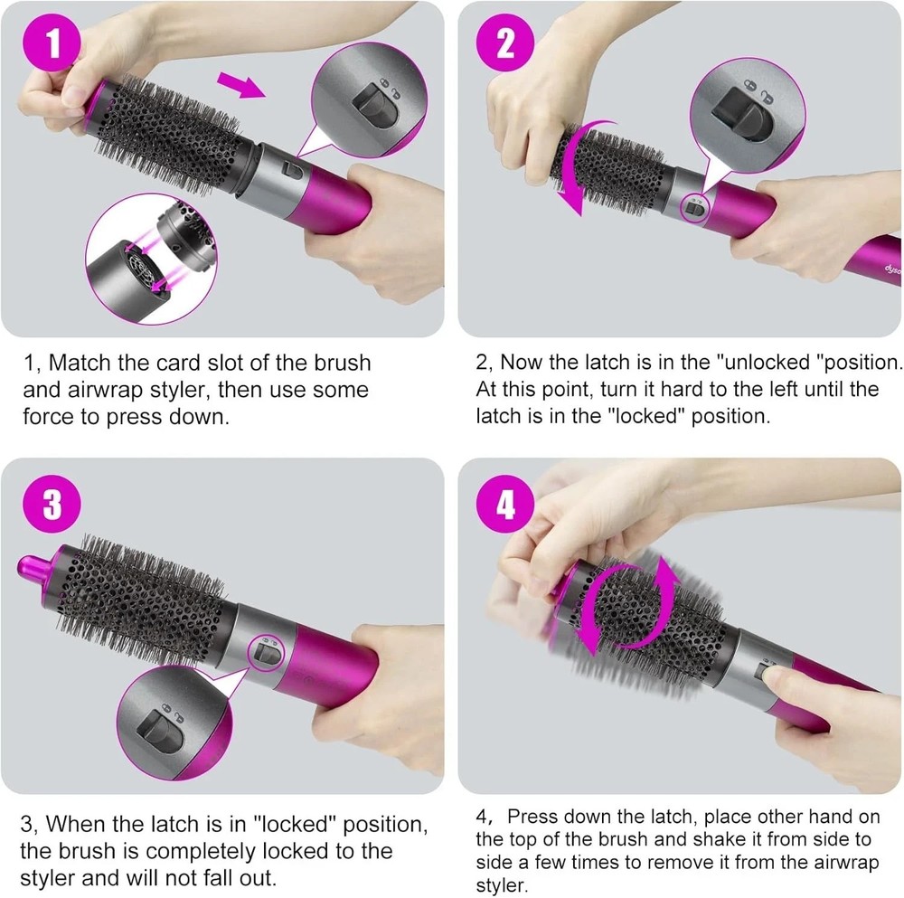 Dyson Airwrap Round Volumizing Brush Attachment