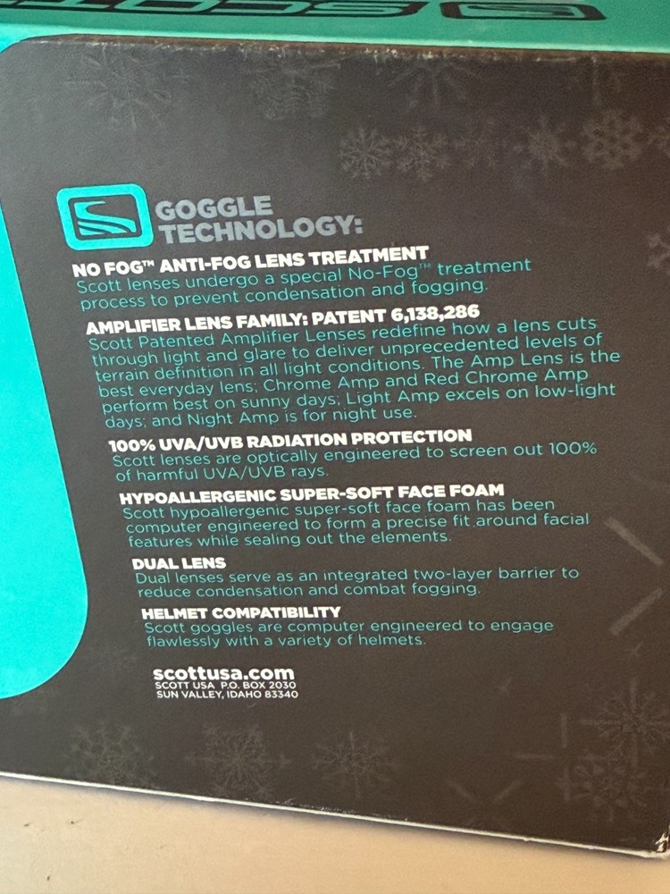 Ski Goggles SCOTT NOS