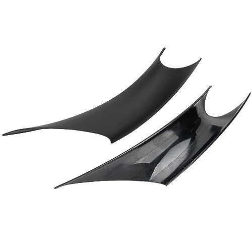 Left & Right Interior Door Pull Handle Covers Repalcement for 2012-2018 Black