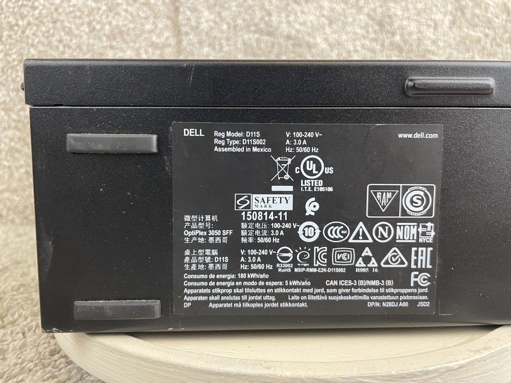 Dell OptiPlex 3050 Small Form Factor Desktop Computer D11S Tested/Works