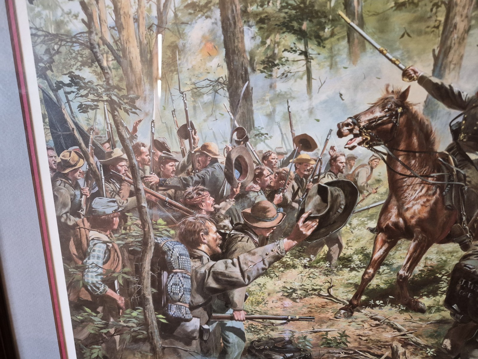 Don Troiani “Jackson Is With You!” Signed Limited Edition Print 1270/1500 COA