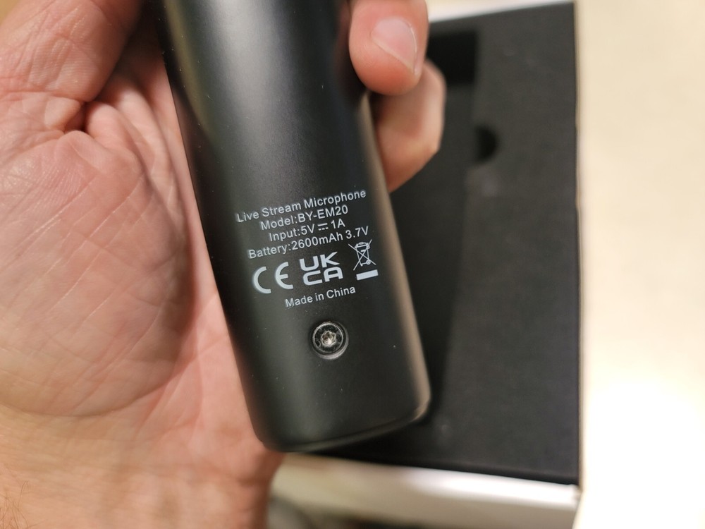 Boya Live Streaming Microphone BY-EM20 NOB