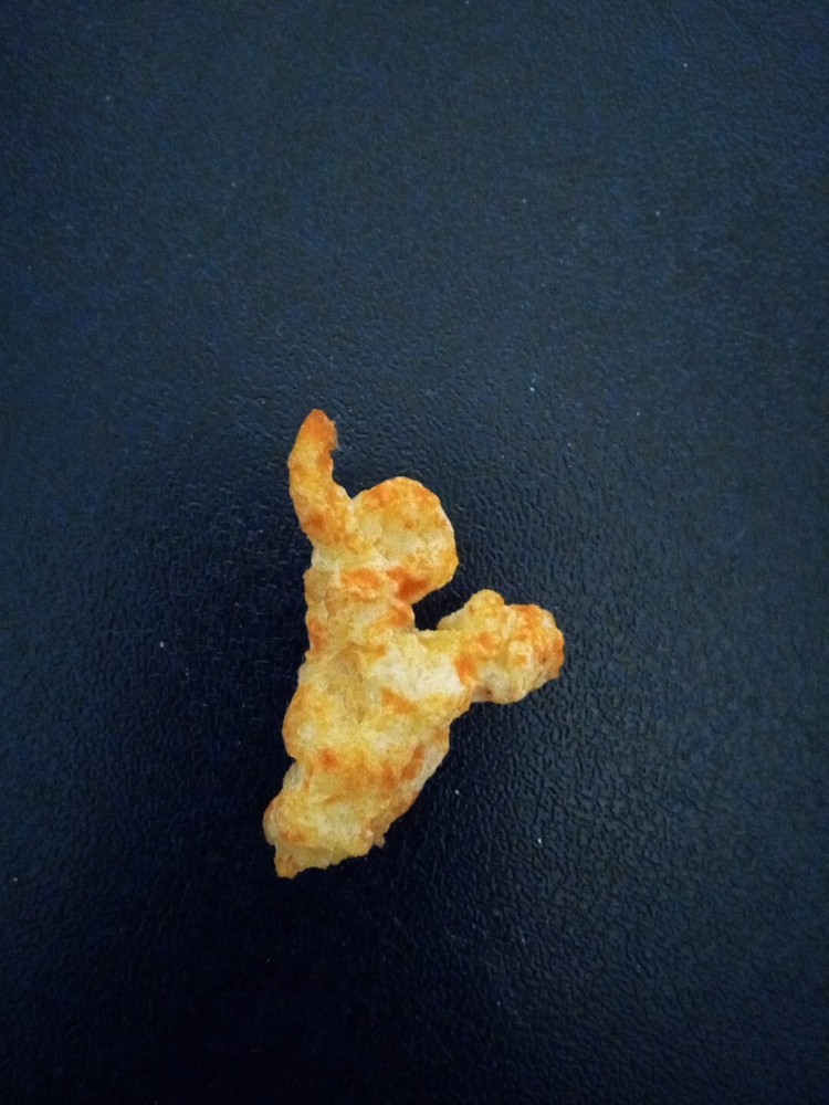 Cheeto Shaped Like Mario Riding Yoshi