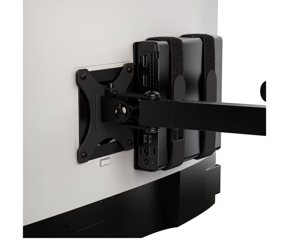 Humancentric Universal Small Device VESA Mount For VESA Arms Adjustable Straps
