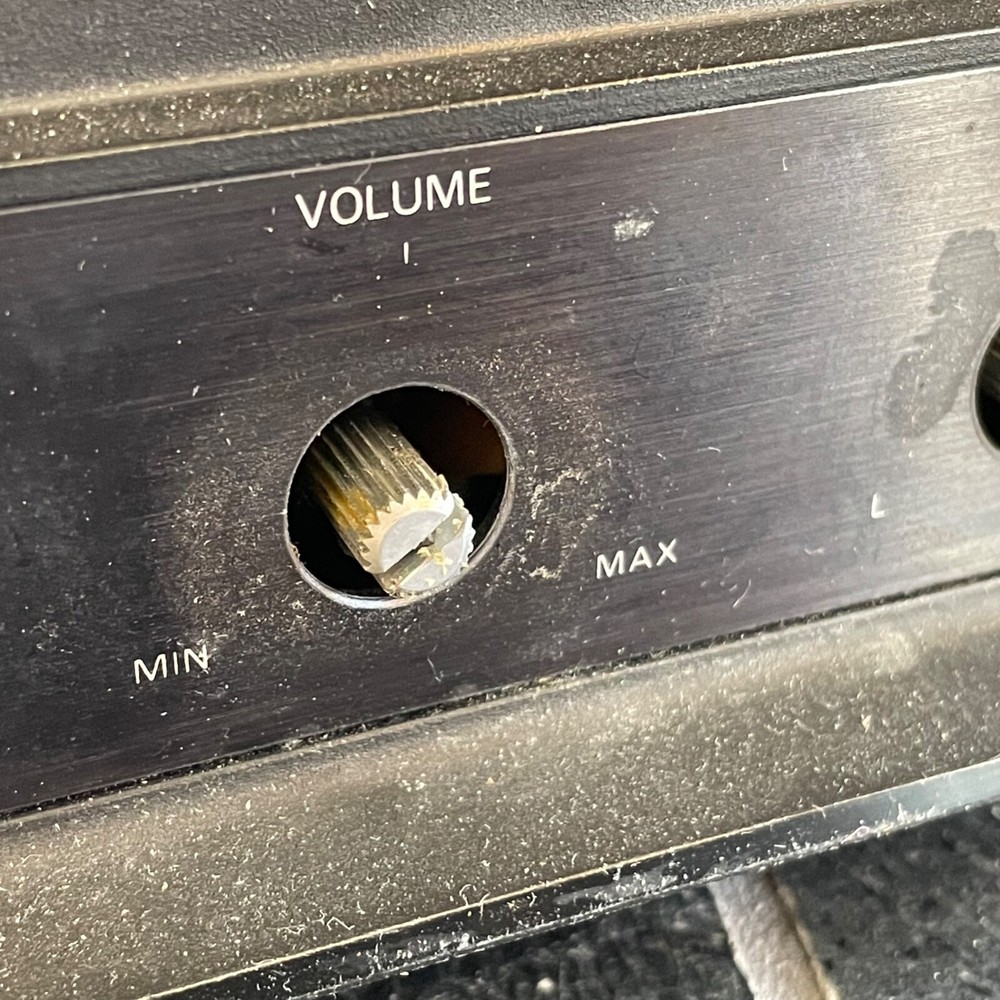 Replacement Plastic Silver Knobs for Lloyds Solid State Stereo Model 1M32W-07A