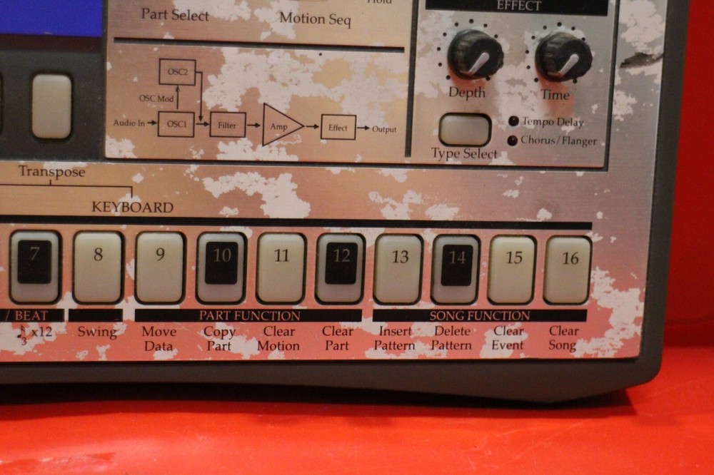 USED Korg Electribe EA-1 Analog Modeling Synth Sequencer EA 1 U1752 221012