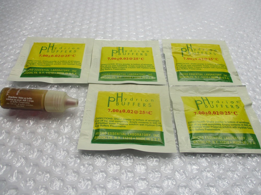 MICRO ESSENTIAL LABORATORY 280-7.00 HYDRION BUFFER CHEMVELOPES KIT NSMP