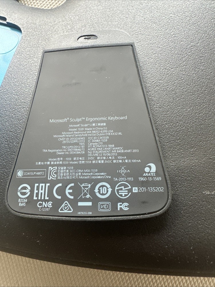 Microsoft Sculpt Ergonomic Desktop Keyboard 1559