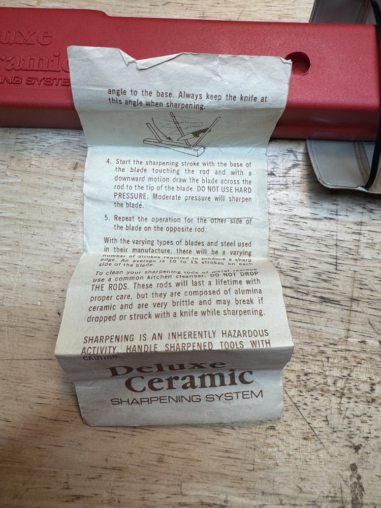 deluxe ceramic sharpening system