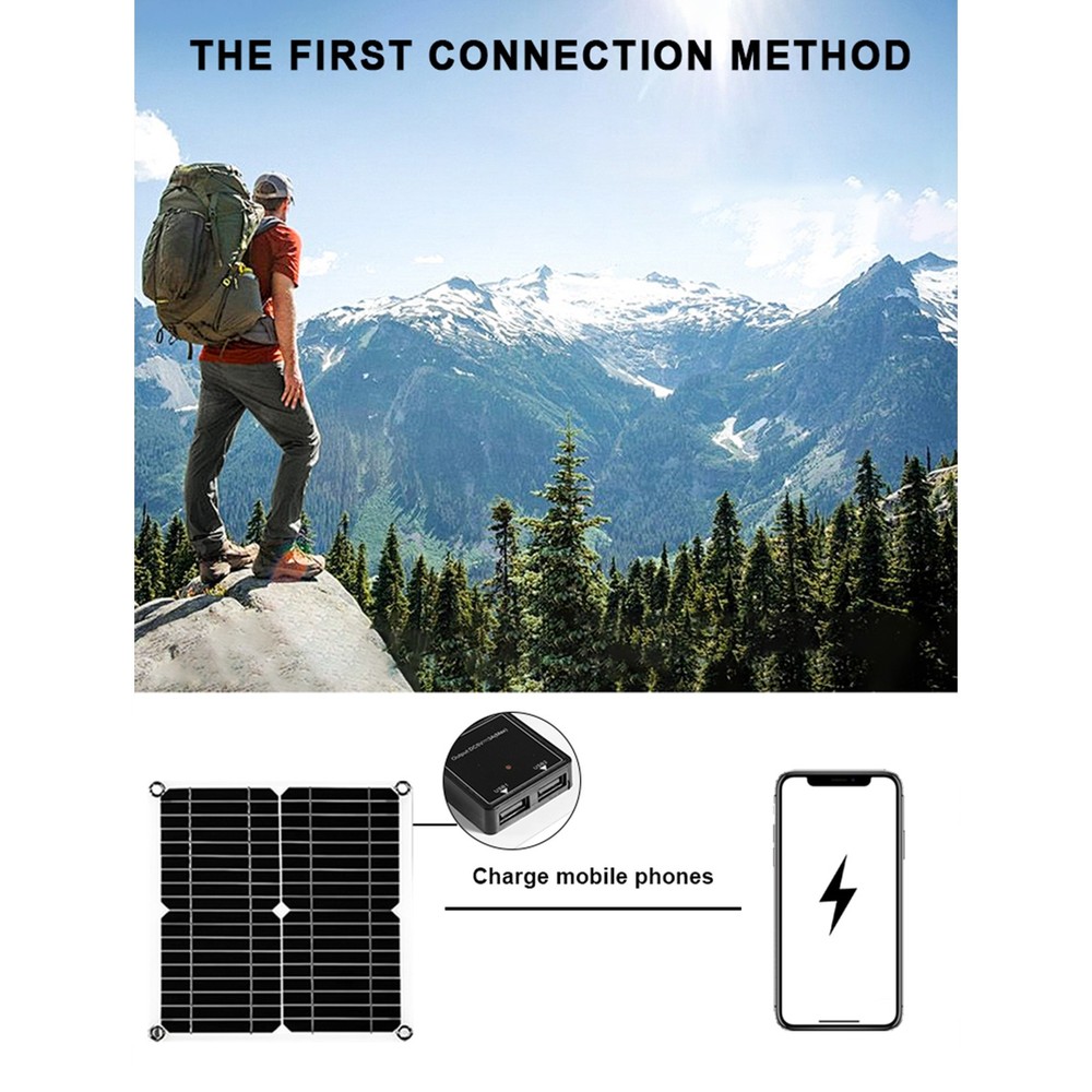 30000W High-Efficiency Solar Energy System | 300W Panel + Controller + Inverter