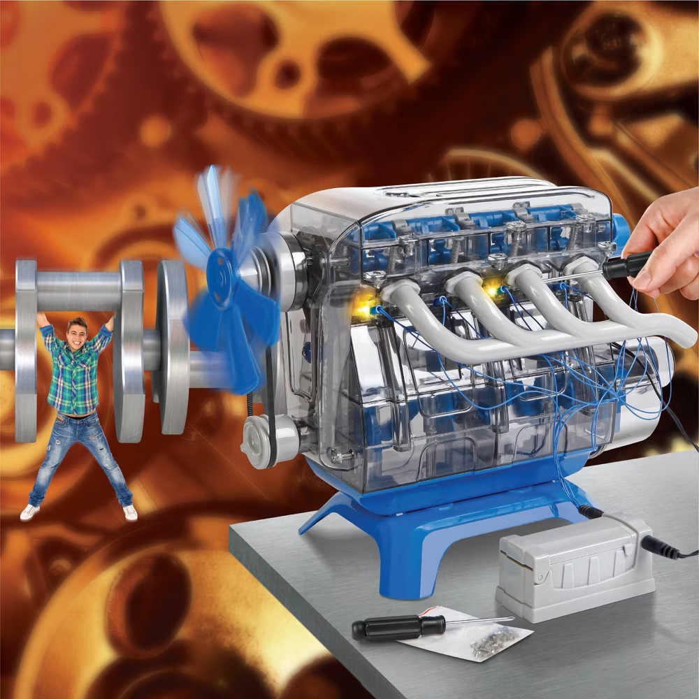 Discovery Kids Mindblown Toy Model Engine Kit