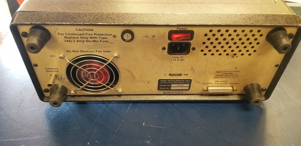 SAGE 930A Communications Test Set Good Unit #5