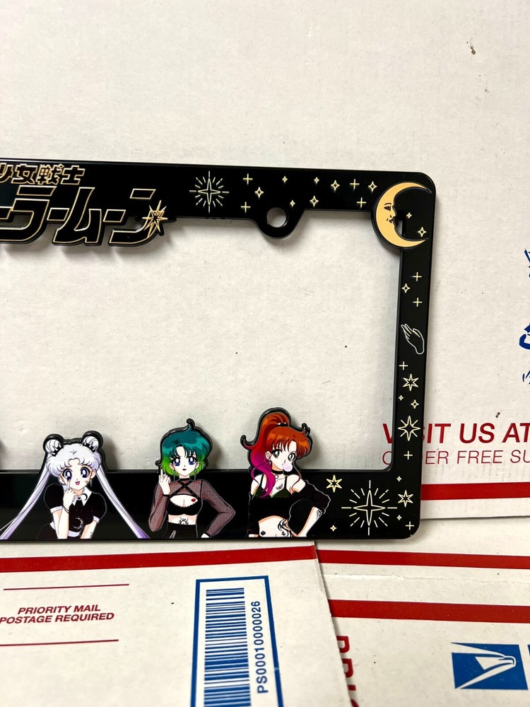 Sailor Moon Punk License Plate Frame