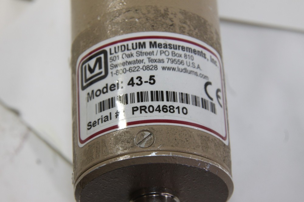 LUDLUM 43-5 PROBE untested