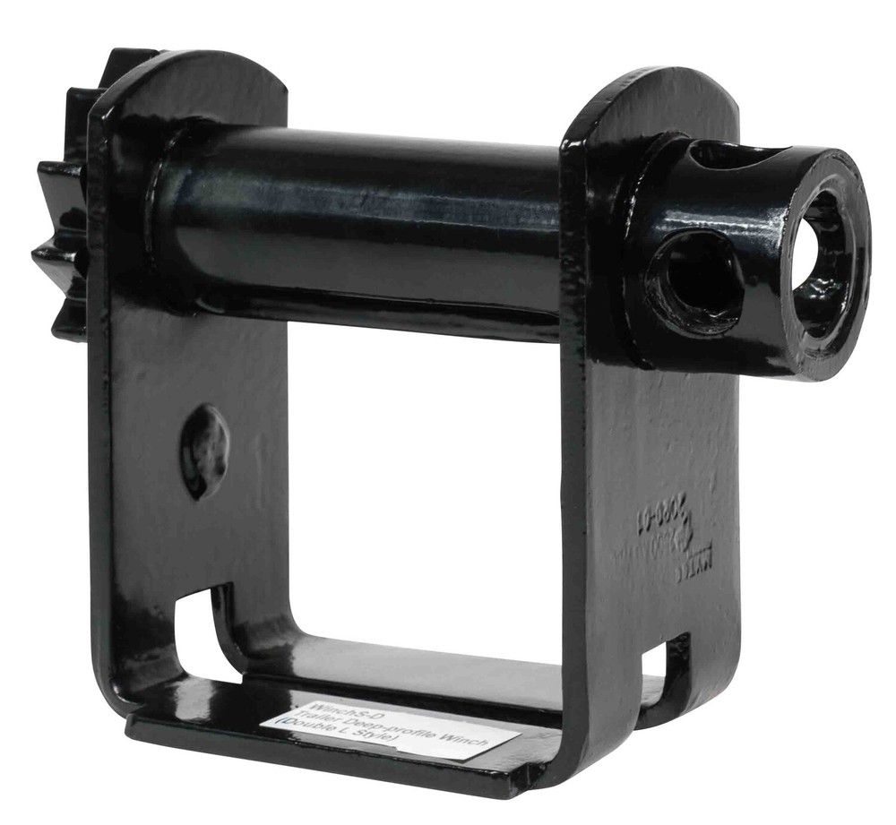 (2 Pack) Trailer Winch - Deep Profile Sliding Double L Style