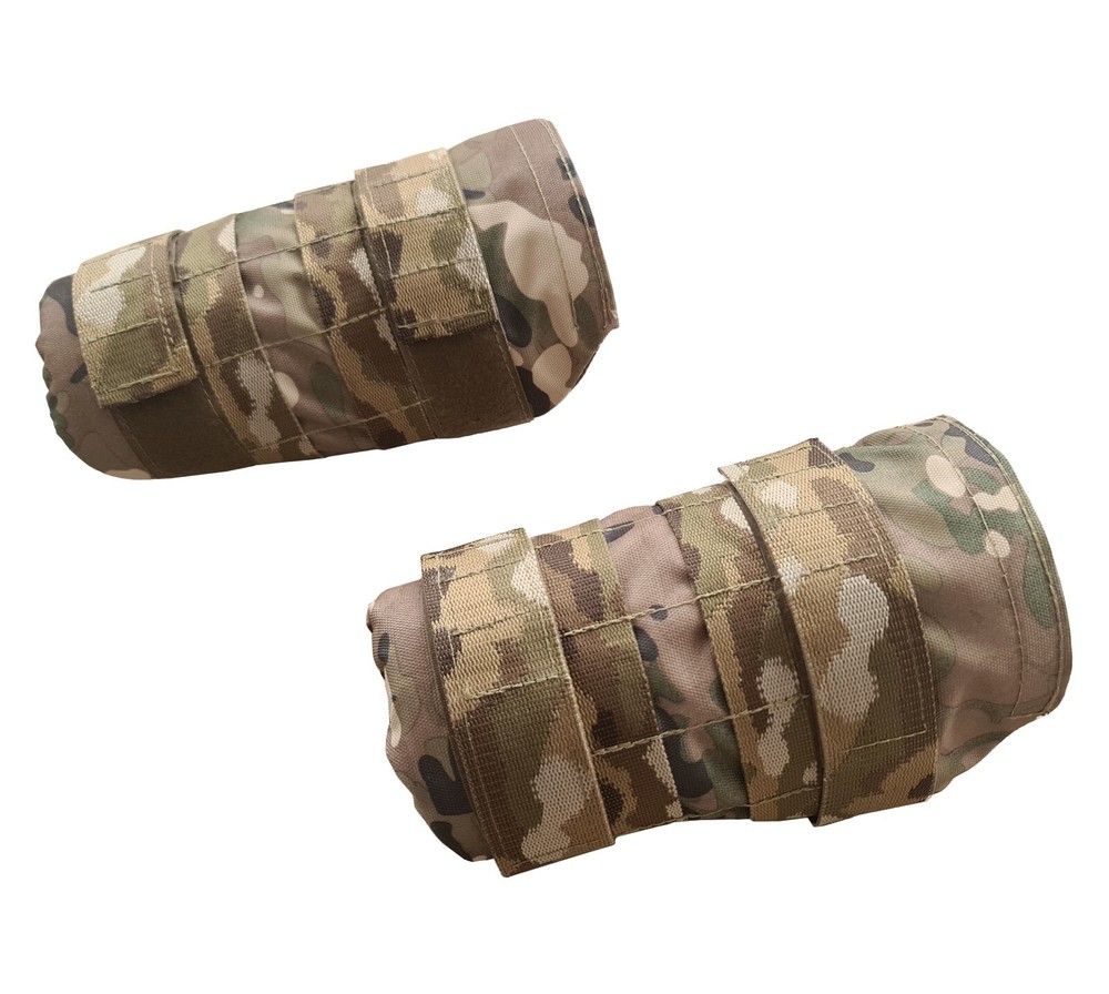 Forearm pads covers MultiCam protection elements MOLLE with Dummy inserts