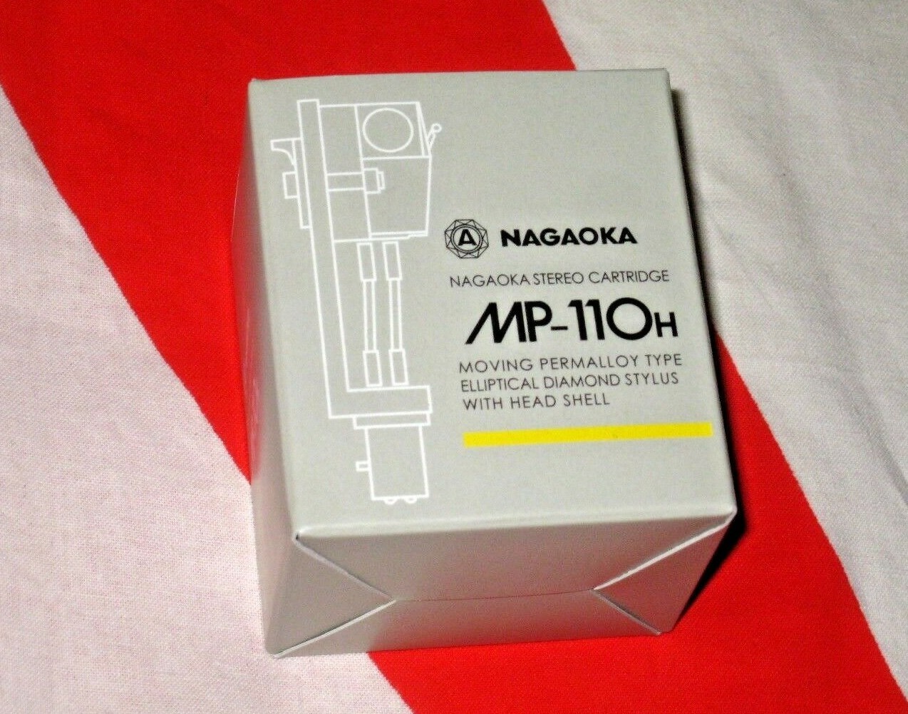 NAGAOKA MP-110H NEW OFFICIAL 2026 MM CARTRIDGE+HEADSHELL MADE IN JAPAN MP-110