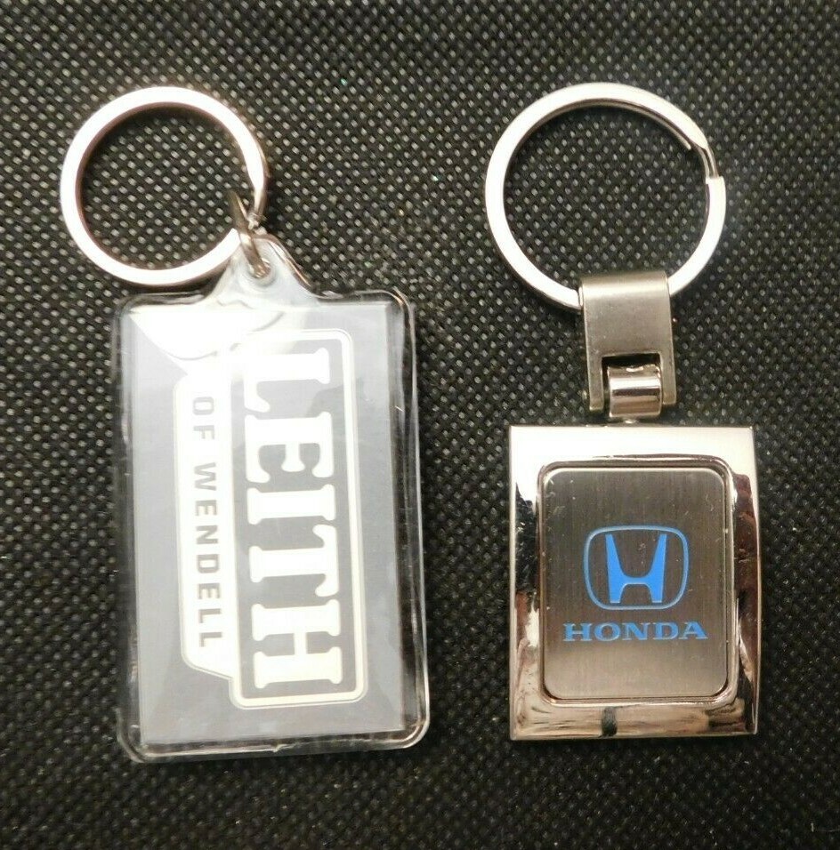 TWO LEITH KEY CHAINS! e703XXX